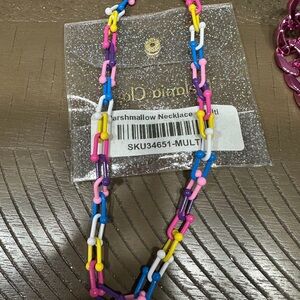 Colorful Marshmallow Necklace by Alexa Rae